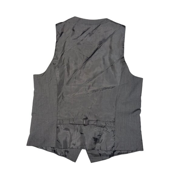 H&M Mens Suit Vest Dark Gray US Size 42R - Picture 2 of 3